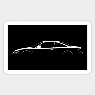 Mazda MX-6 (GE) Silhouette Magnet